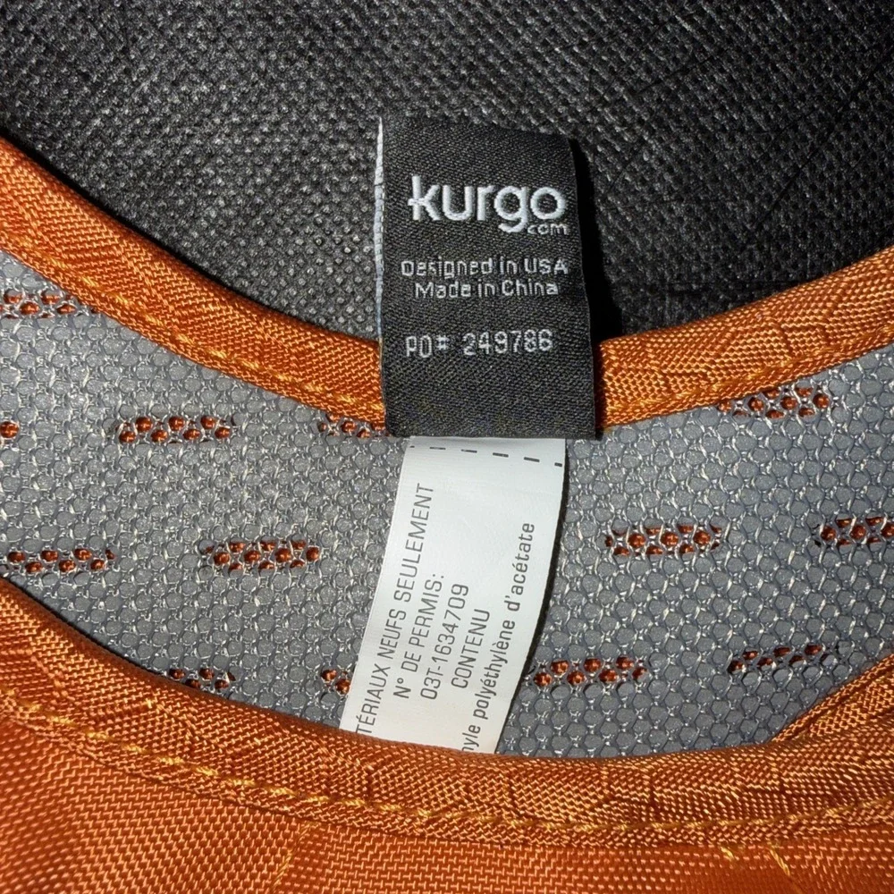 Kurgo Orange Cascade Dog Harness - Small